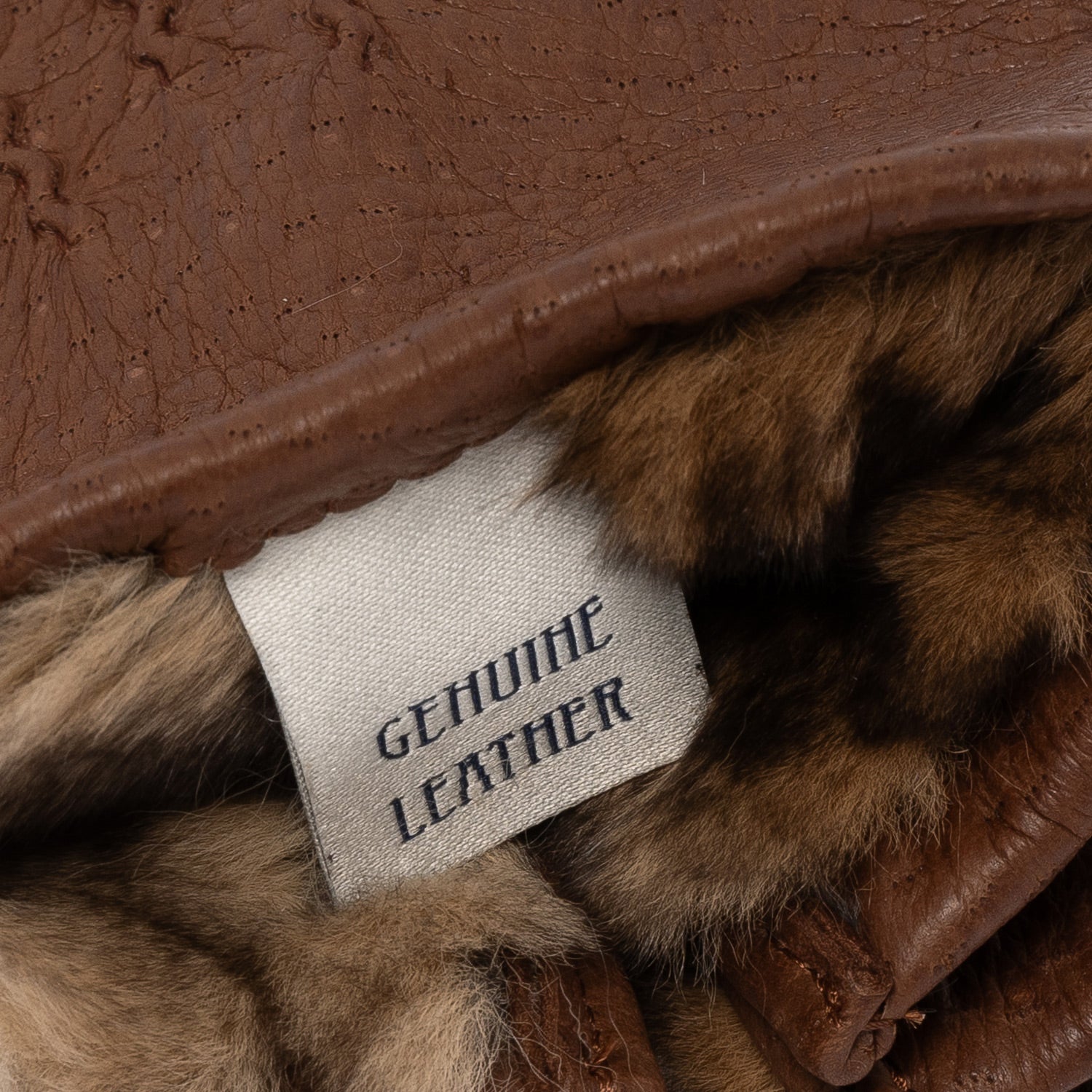 Gloves "Magnat" with Orylag-Rabbit Fur Lining - hand-sewn